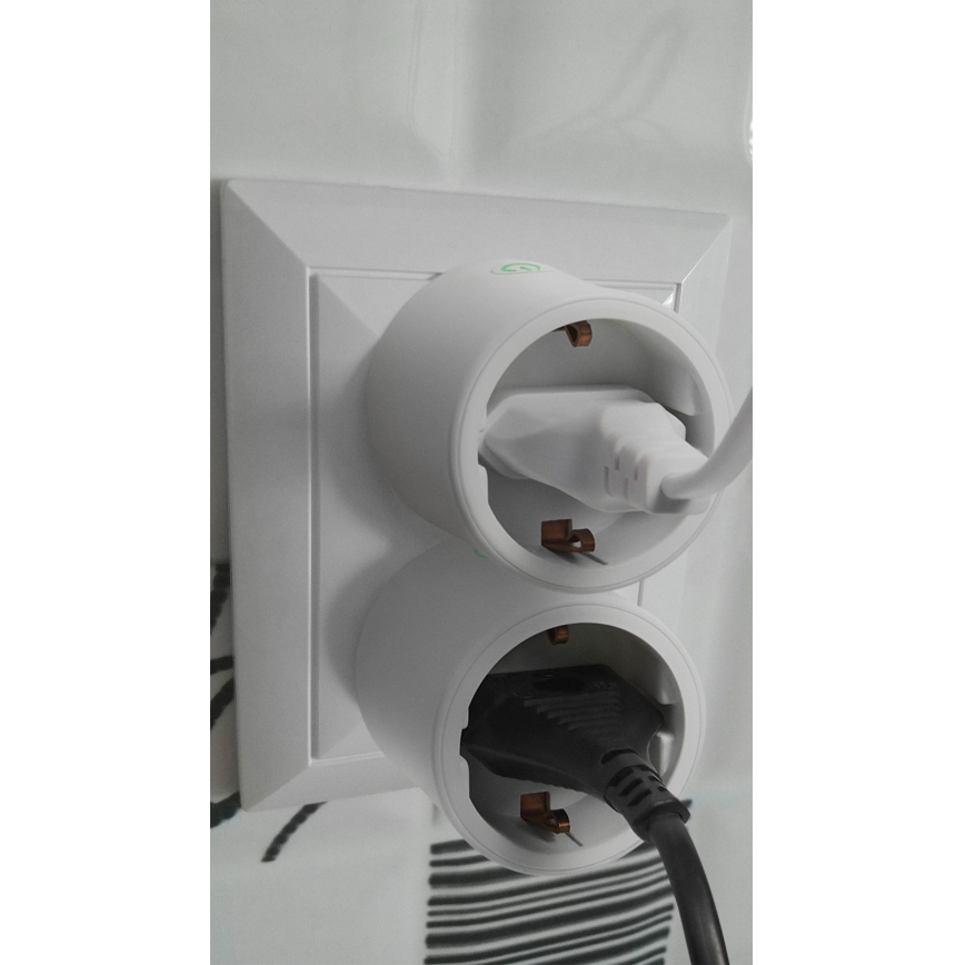 Osram - Viedā kontaktligzda SMART+ MATTER SCHUKO 2300W/230V/10A Wi-Fi balta