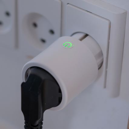 Osram - Viedā kontaktligzda SMART+ MATTER SCHUKO 2300W/230V/10A Wi-Fi balta