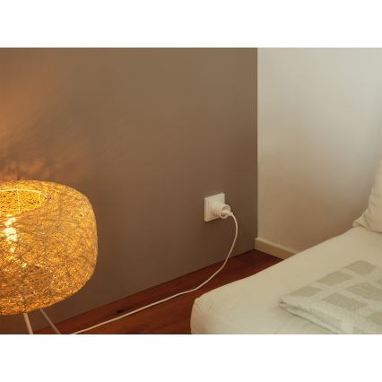 Osram - Viedā kontaktligzda SMART+ MATTER SCHUKO 2300W/230V/10A Wi-Fi balta