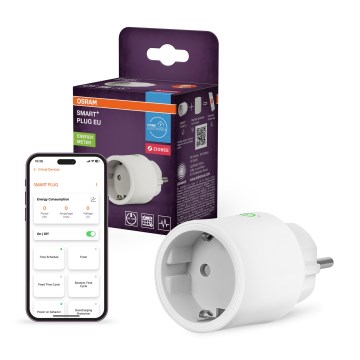 Osram - Viedā kontaktligzda SMART+ SCHUKO 2300W/230V/10A balta
