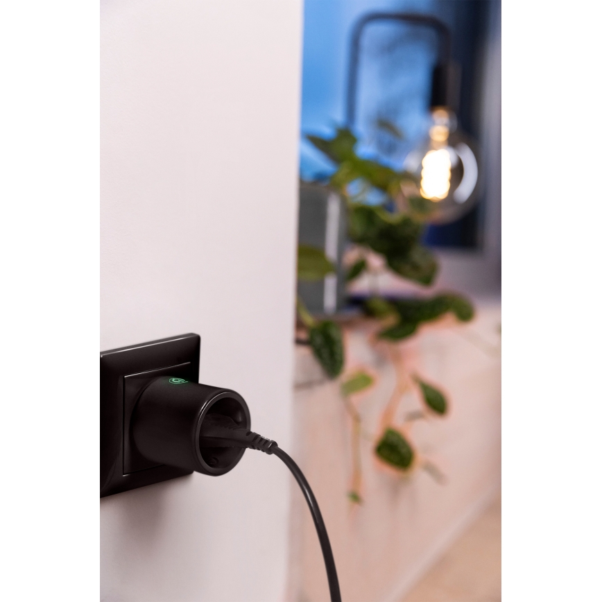 Osram - Viedā kontaktligzda SMART+ SCHUKO 2300W/230V/10A melna