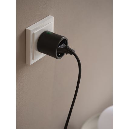 Osram - Viedā kontaktligzda SMART+ SCHUKO 2300W/230V/10A melna