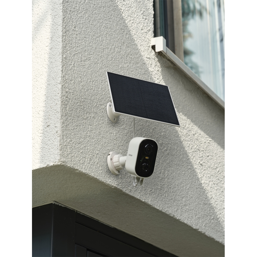 Osram - Viedā saules barota kamera ar 2K SMART+ sensoru, 5V, 5200 mAh, IP66, Wi‑Fi
