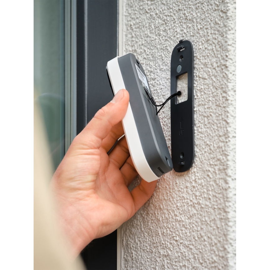 Osram - Viedais video durvju zvans ar sensoru 2K SMART+ 230V IP66 Wi-Fi