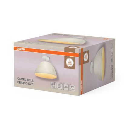 Osram - Virsmas griestu lampa CAMEL BELL 1xE27/9W/230V Ø 37,5 cm