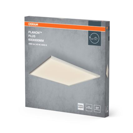 Osram - virsmas montāžas LED panelis PLANON LED/40W/230V 4000K 60x60 cm balts