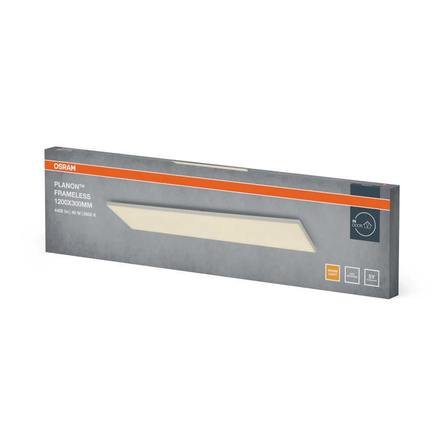 Osram - Virsmas montējams LED panelis PLANON LED/40W/230V 3000K 30x120 cm balts