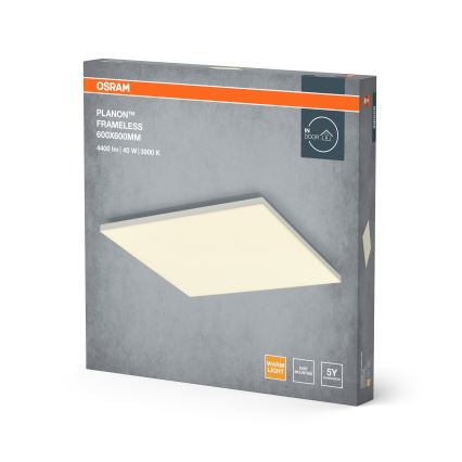 Osram - Virsmontējamais LED panelis PLANON LED/40W/230V 3000K 60x60 cm balts