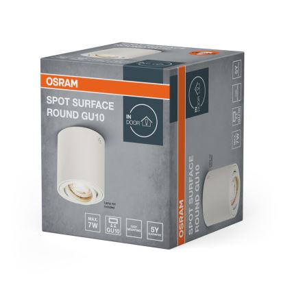Osram - Virziena gaismeklis SPOT 1xGU10/7W/230V balts