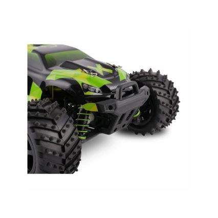 Overmax - RC automašīna ar tālvadības pulti X-MONSTER 3.0 1700 mAh melna/zaļa