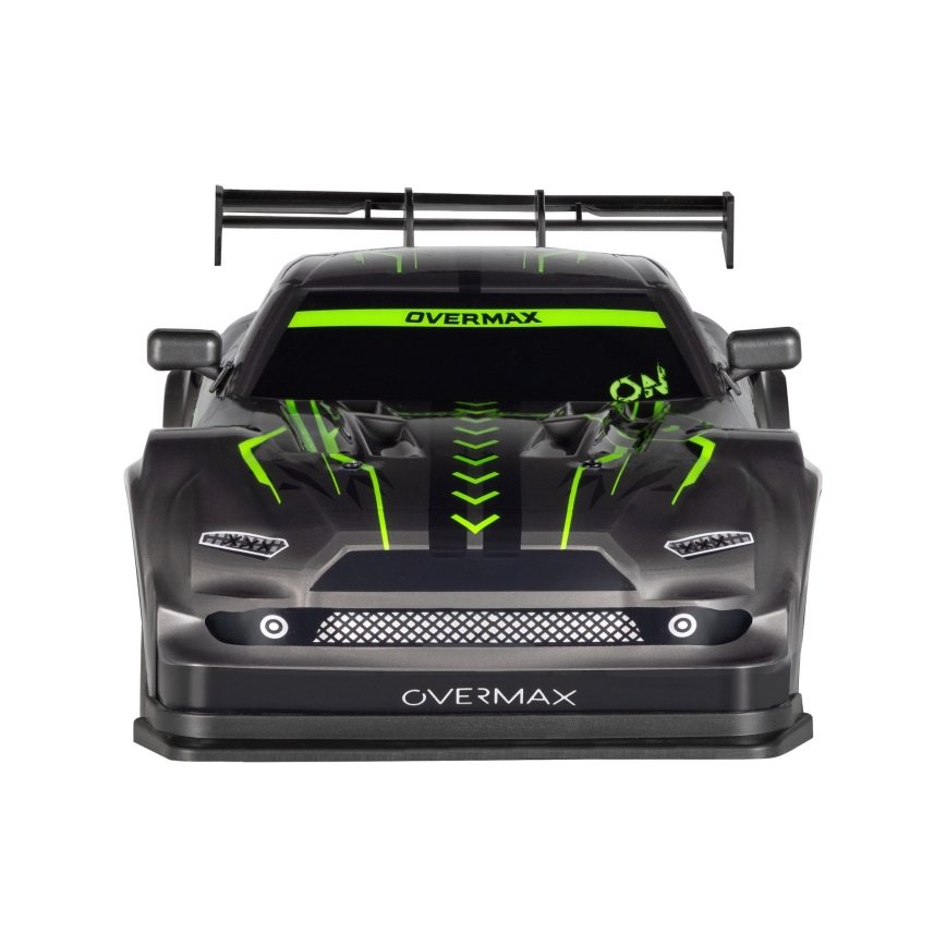 Overmax - RC drifta auto ar tālvadību 2in1 X-OVERSLIDE 1000 mAh melna/zaļa/zila/sarkana