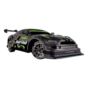 Overmax - RC drifta auto ar tālvadību 2in1 X-OVERSLIDE 1000 mAh melna/zaļa/zila/sarkana