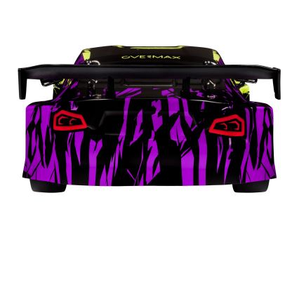 Overmax - RC drifta auto ar tālvadību X-DRIFT 1000 mAh dzeltena/violeta