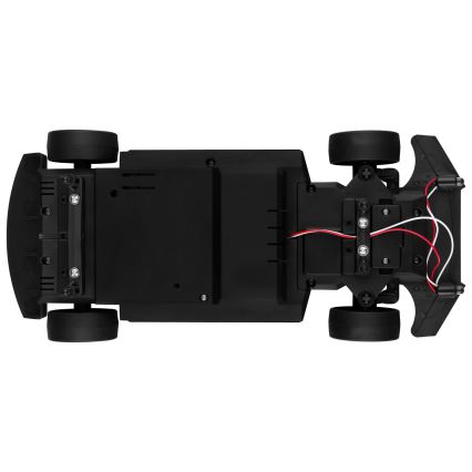 Overmax - RC drifta auto ar tālvadību X-DRIFT 1000 mAh dzeltena/violeta