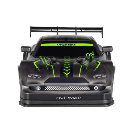 Overmax - RC drift automašīna ar tālvadību X-OVERSLIDE 1000 mAh melna/zaļa/zila/sarkana
