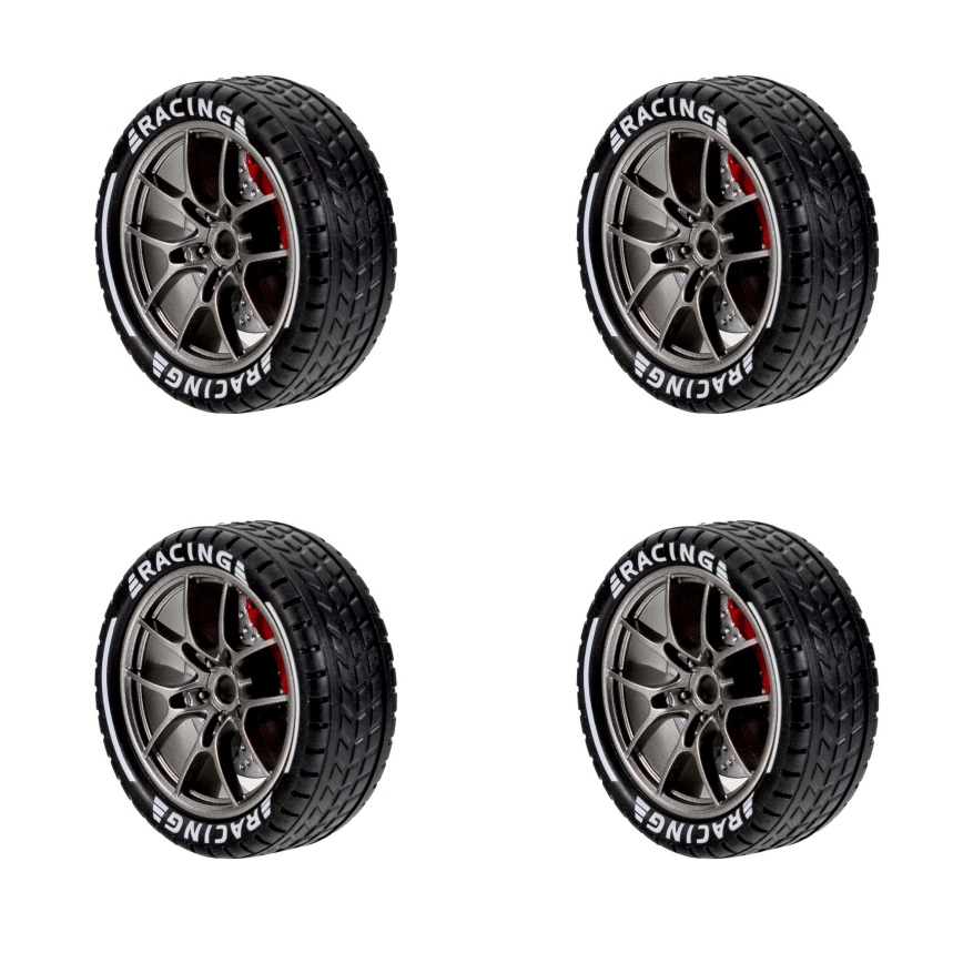 Overmax - RC drift automašīna ar tālvadību X-OVERSLIDE 1000 mAh melna/zaļa/zila/sarkana