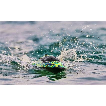 Overmax - RC tālvadāmā laiva X-SURGE 4000 mAh melna/zaļa