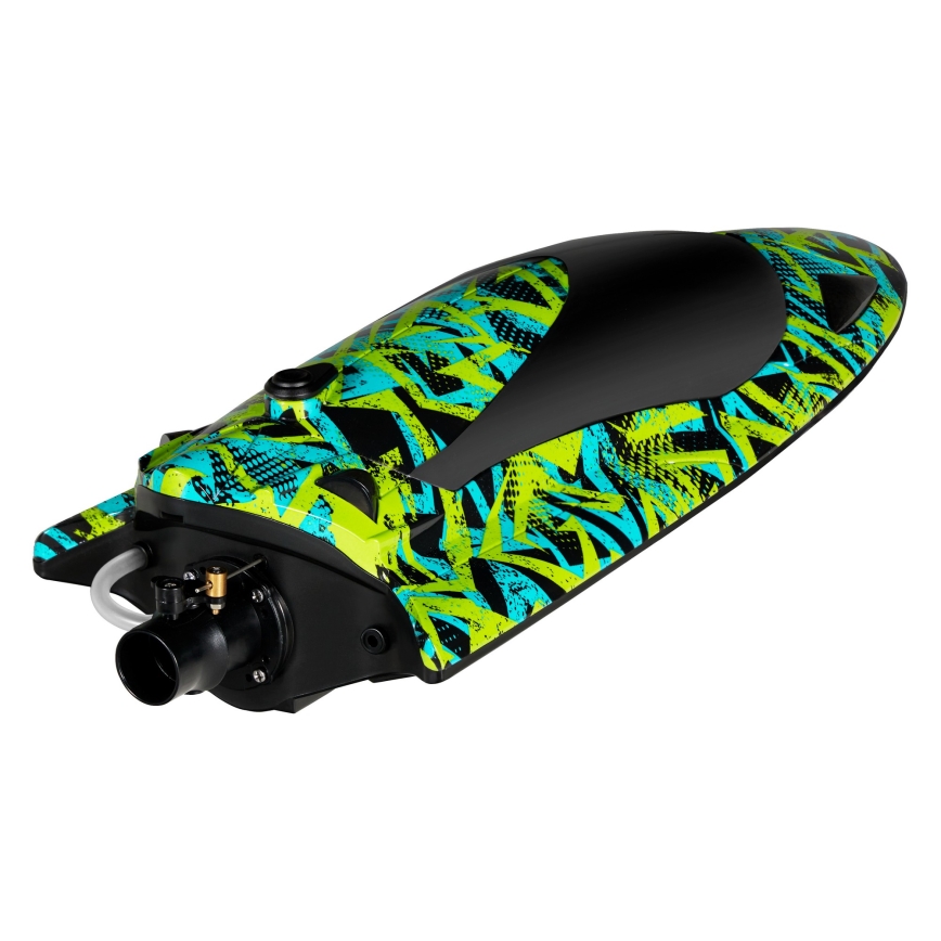 Overmax - RC tālvadāmā laiva X-SURGE 4000 mAh melna/zaļa