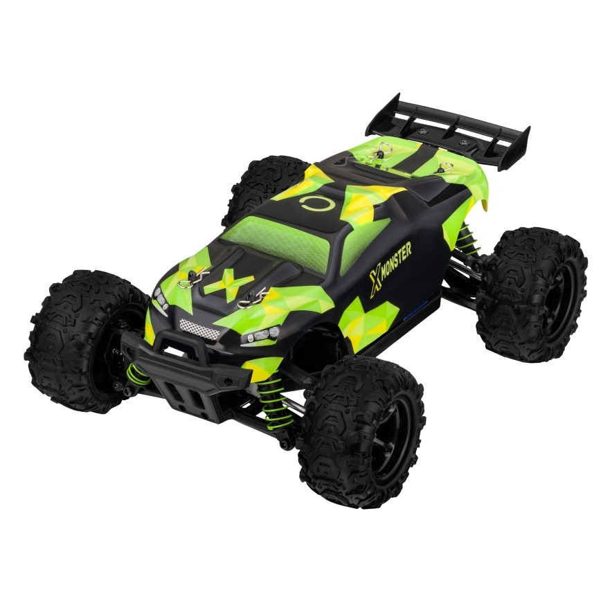Overmax - RC automašīna ar tālvadību 2 vienā X-MONSTER 3.5 1700 mAh melna/sarkana/zaļa