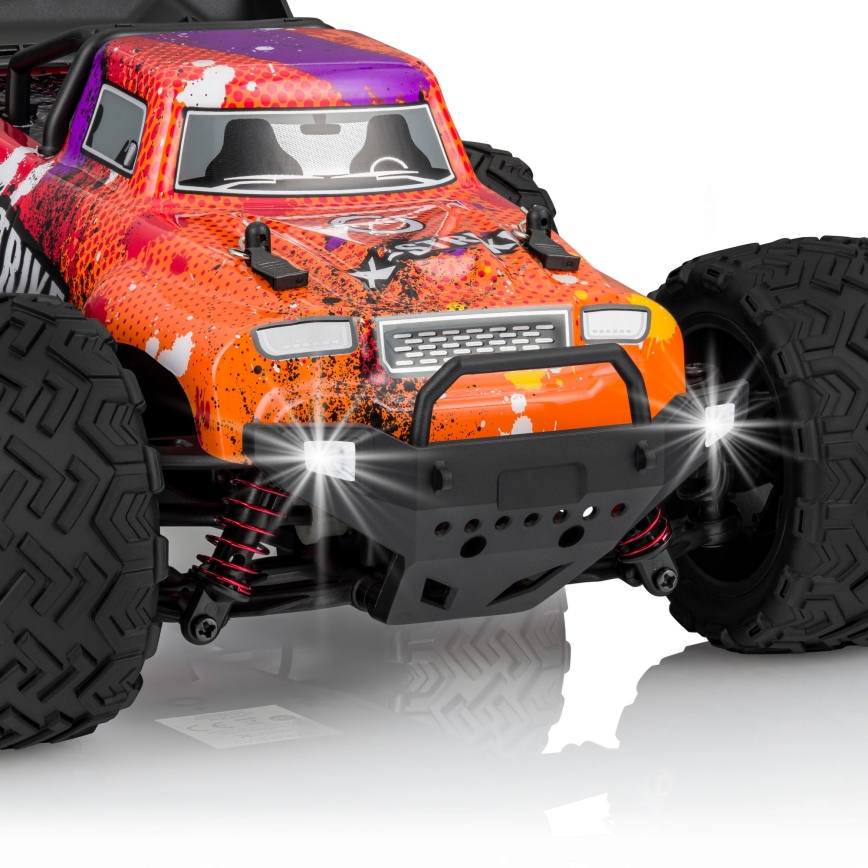 Overmax - tālvadāma RC automašīna X-STRIKE 3000 mAh melna/oranža