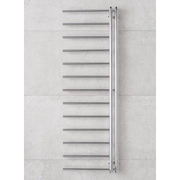 P.M.H. AP2C-L - Vannas istabas dvieļu žāvētājs APOLLO 219W 150 cm kreisais/glancēts hroms