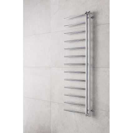 P.M.H. AP2C-L - Vannas istabas dvieļu žāvētājs APOLLO 219W 150 cm kreisais/glancēts hroms
