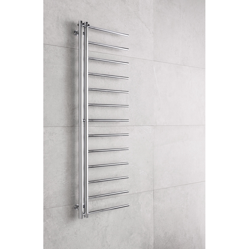 P.M.H. AP2C - Vannas istabas kāpņu radiators APOLLO 219W 150 cm labais/spīdīgs hroms