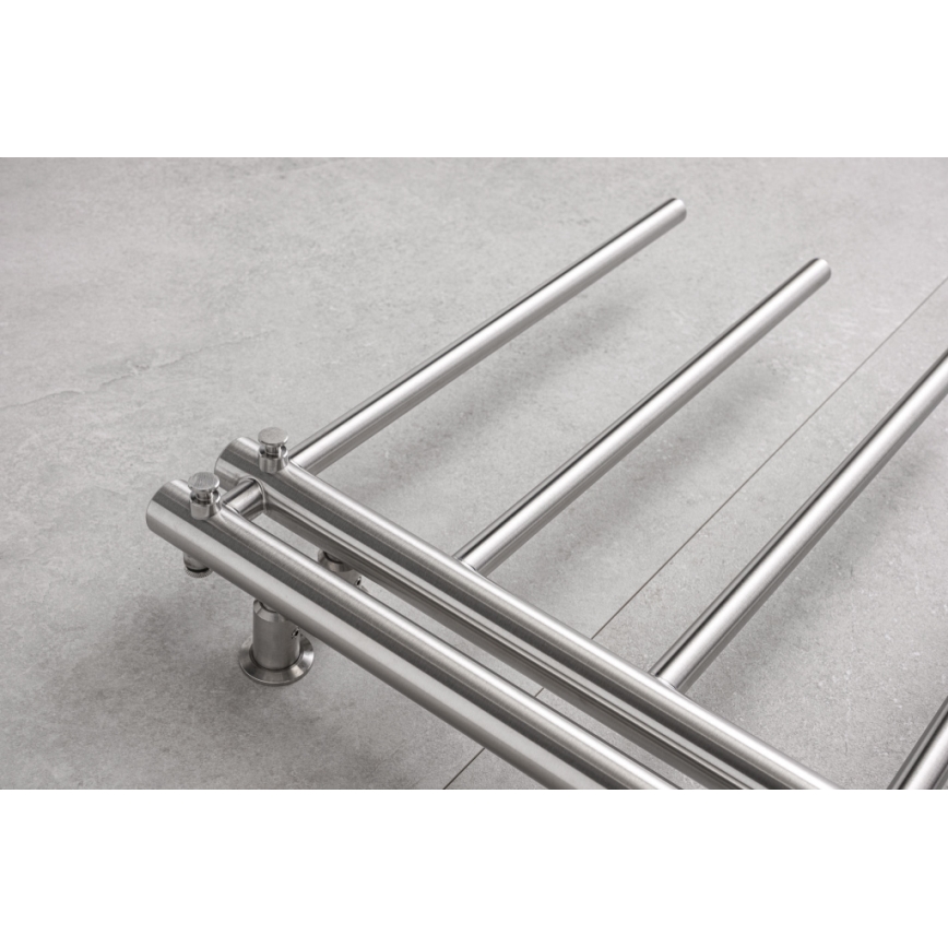 P.M.H. AP2C - Vannas istabas kāpņu radiators APOLLO 219W 150 cm labais/spīdīgs hroms