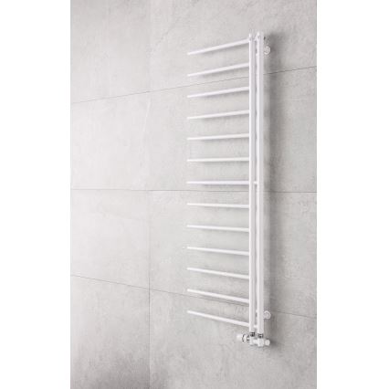 P.M.H. AP2W-L - Vannas istabas kāpņu tipa dvieļu radiators APOLLO 346W 150 cm labais/balts