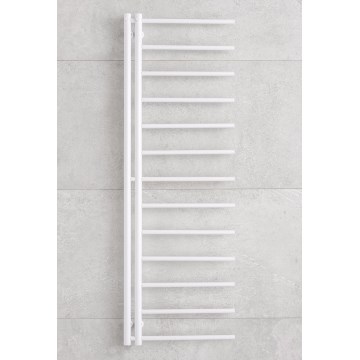 P.M.H. AP2W - Vannas istabas kāpņu tipa dvieļu radiators APOLLO 346W 150 cm labais/balts