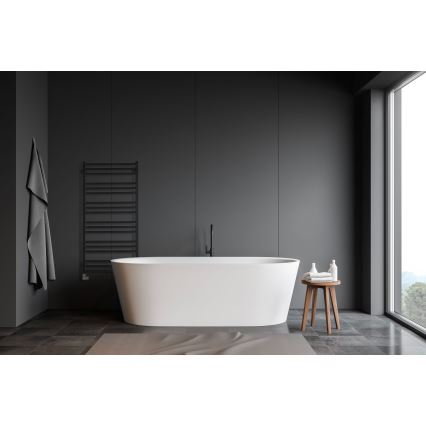 P.M.H. AV4B - Vannas istabas dvieļu radiators AVENTO 567W 121 cm melns