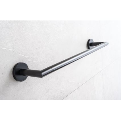 P.M.H. IN1B-L - Elektriskais dvieļu žāvētājs INGA 17W/230V 85,9 cm IP44 kreisais/melnais