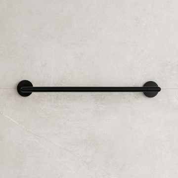 P.M.H. IN1B-R - Elektriskais dvieļu žāvētājs INGA 17W/230V 85,9 cm IP44 labais/melns