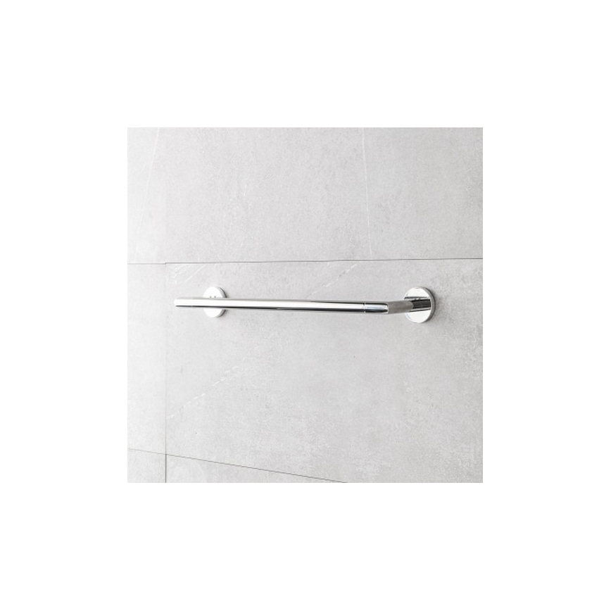 P.M.H. IN1SS-L - Elektriskais dvieļu žāvētājs INGA 17W/230V 85,9 cm IP44 kreisais/pulēts nerūsējošais tērauds