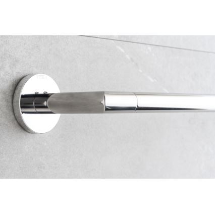 P.M.H. IN1SS-L - Elektriskais dvieļu žāvētājs INGA 17W/230V 85,9 cm IP44 kreisais/pulēts nerūsējošais tērauds