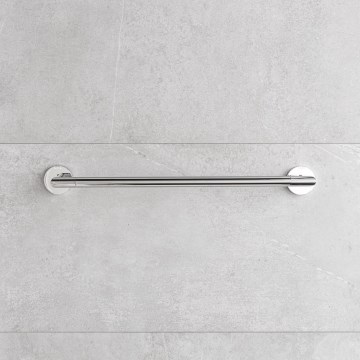 P.M.H. IN1SS-L - Elektriskais dvieļu žāvētājs INGA 17W/230V 85,9 cm IP44 kreisais/pulēts nerūsējošais tērauds