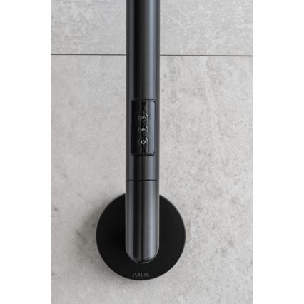 P.M.H. LS1B - Elektriskais dvieļu žāvētājs LISA 24W/230V 170 cm IP44 melns