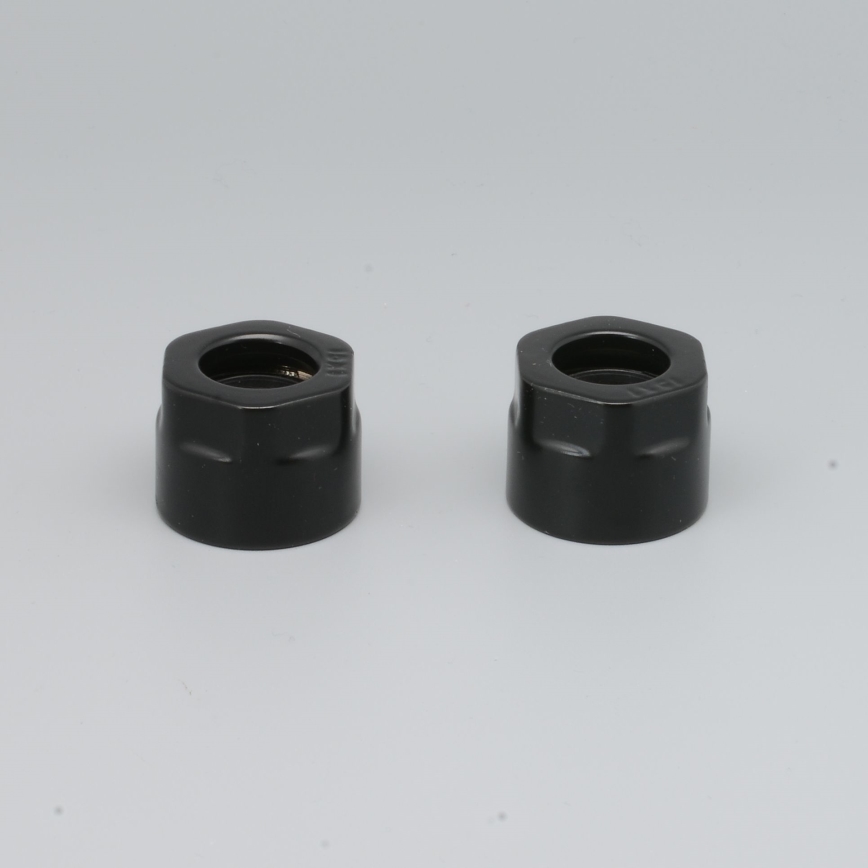 P.M.H. M15B4024 - Kompresijas savienojums vārstam VISION/INTER, melns ar vara apdari, 15 mm