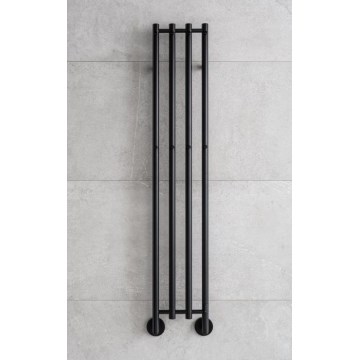 P.M.H. MO1B-R - Elektriskais dvieļu žāvētājs MONA 93W/230V 153,3 cm IP44 melns