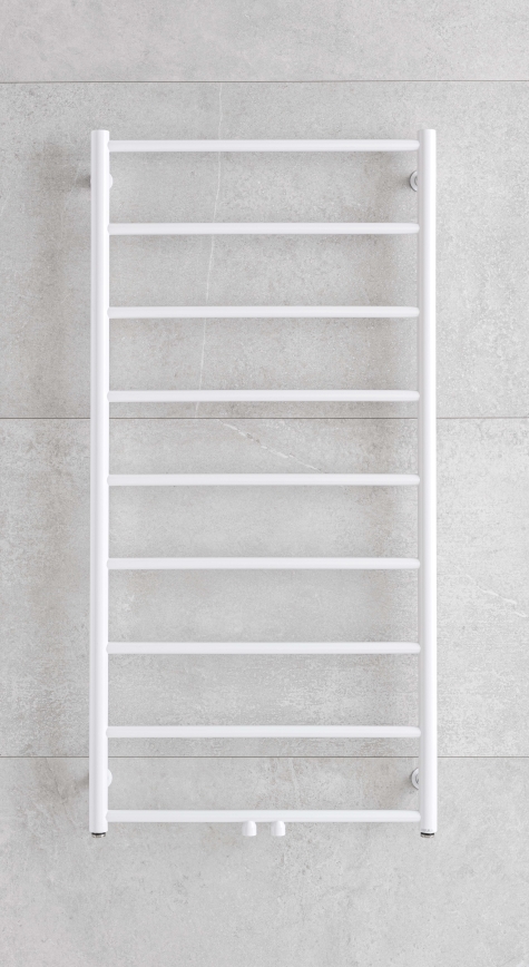 P.M.H. NS4W-M - Vannasistabas žebrikveida radiators NAAS 349W 121 cm balts