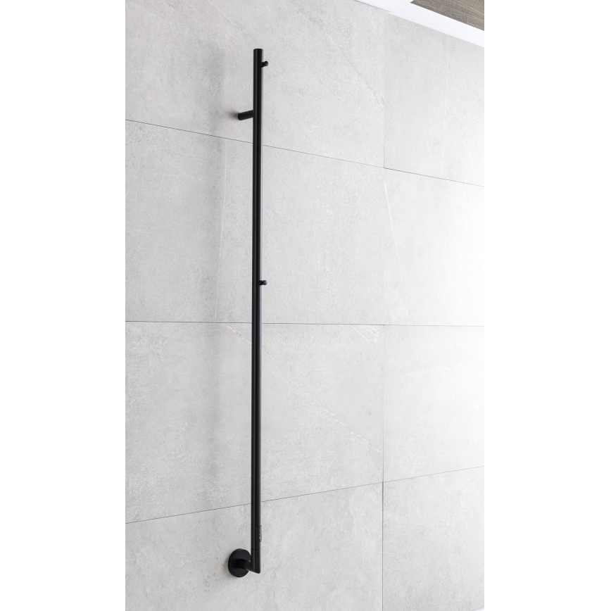 P.M.H. OL1B - Elektriskais dvieļu žāvētājs OLE 24W/230V 170 cm IP44 melns