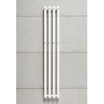 P.M.H. P2W/4 - Vannas istabas dvieļu žāvētājs PLUTO 406W 150 cm balts