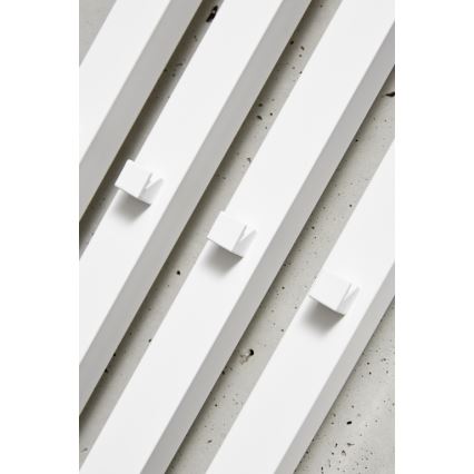 P.M.H. P2W/4 - Vannas istabas dvieļu žāvētājs PLUTO 406W 150 cm balts