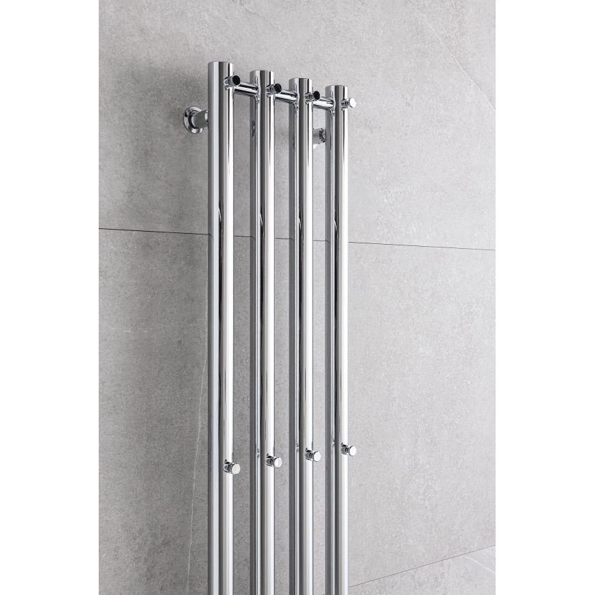 P.M.H. R2C - ROSENDAL vannasistabas dvieļu žāvētājs, 350 W, 150 cm, glancēts hroms
