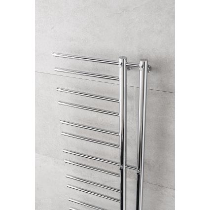 P.M.H. T2C-L - Vannas istabas dvieļu žāvētājs THEIA 352W 154 cm kreisais/spīdīgs hroms