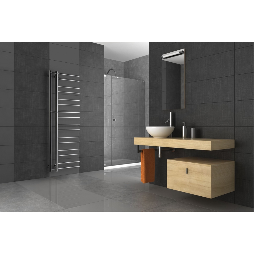 P.M.H. T2C - Vannas istabas dvieļu radiators THEIA 352W 154 cm labais/pulēts hroms