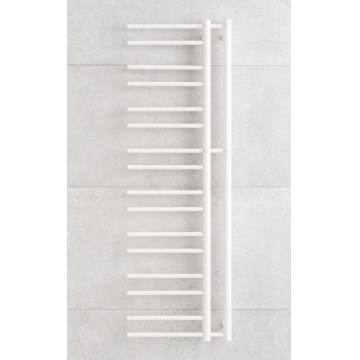 P.M.H. T2W-L - Vannas istabas dvieļu žāvētājs THEIA 352W 154 cm kreisais/balts