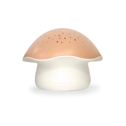 PABOBO - Projektors ar melody STAR MUSHROOM 3xAA lašrozā