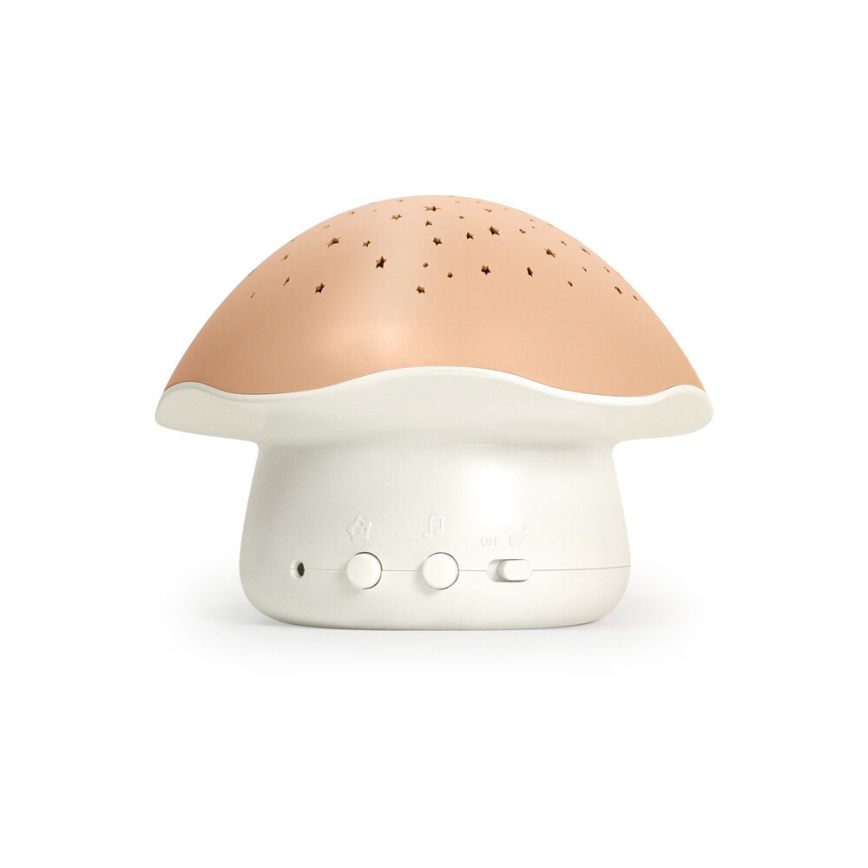 PABOBO - Projektors ar melody STAR MUSHROOM 3xAA lašrozā