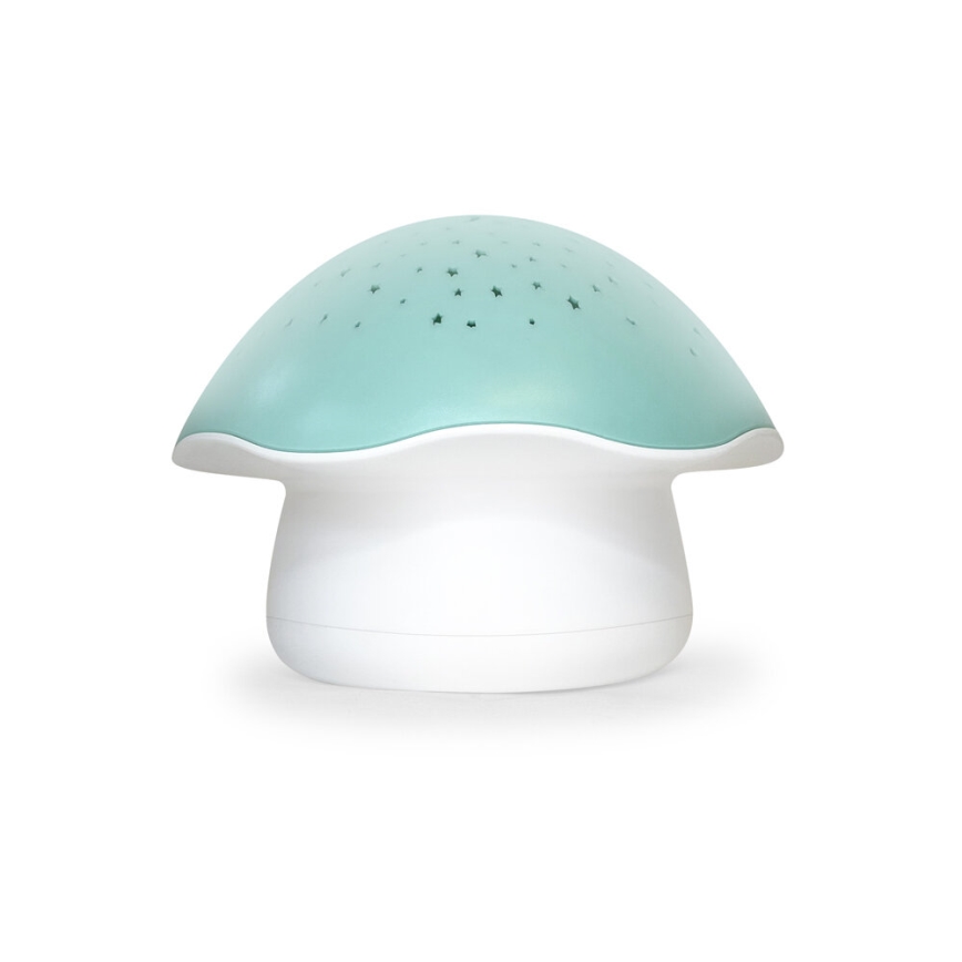 PABOBO - Projektors ar mūziku STAR MUSHROOM 3xAA zila